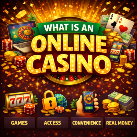 WHAT IS AN ONLINE CASINO